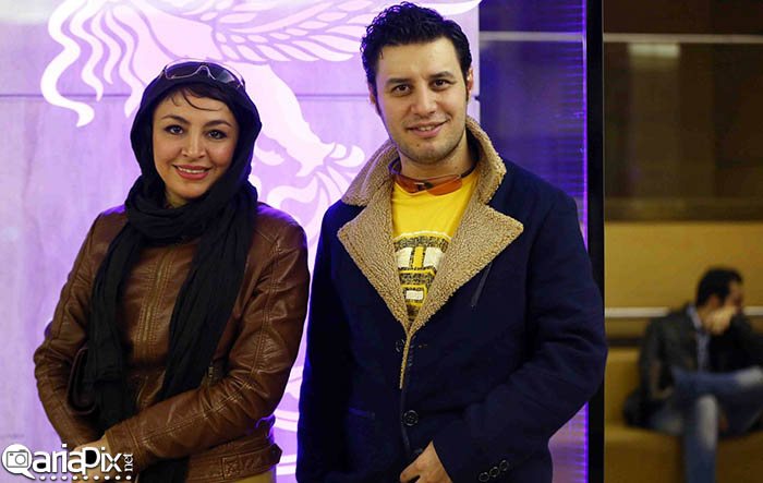 عکس / جواد عزتی (بازیگر) و همسرش مه لقا باقری