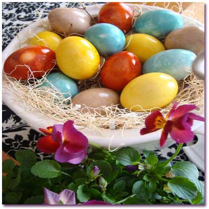 چگونه تخم‌مرغ‌های هفت سین را رنگ کنیم؟
