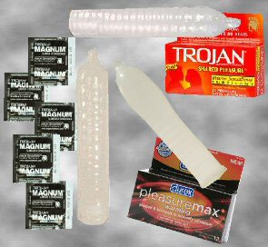 انواع مختلف کاندوم، شکل های مختلف کاندوم، کاندوم مردانه