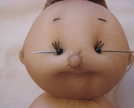 آموزش ساخت عروسک با جوراب نازک, درست کردن عروسک با جوراب
