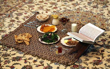 رسوم مردم مرکزی, آداب و رسوم ماه رمضان