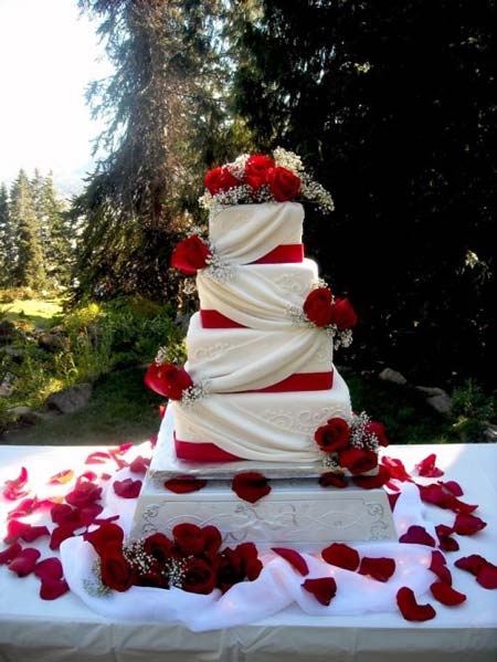 مدل های جدید کیک عروسی (عکس)