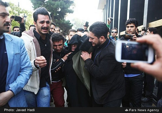 عکس: اشک هواداران مرتضی پاشایی