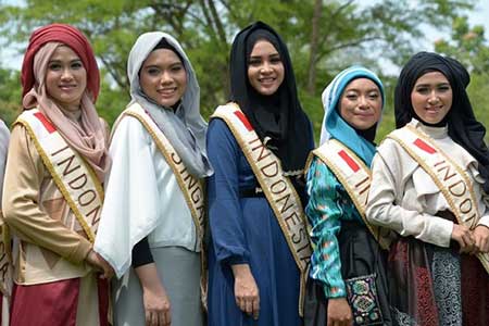اخبار,اخبار گوناگون ,ملکه های زیبایی در اندونزی