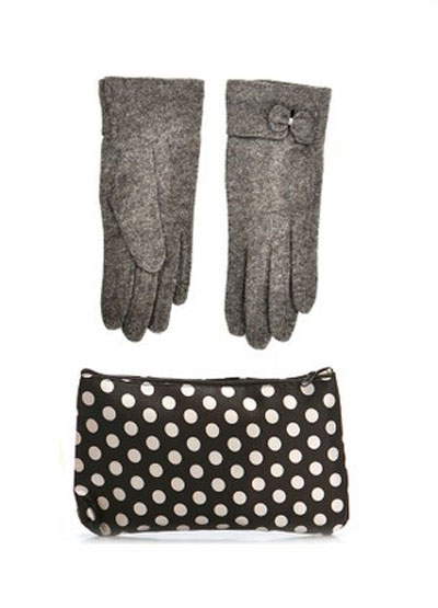 ست دستکش و کیف زمستانی,مدل ست دستکش و کیف