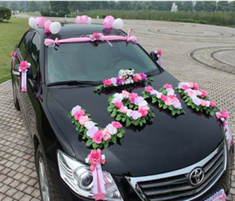 تصاویر ماشین عروس,ماشین عروس ایرانی,مدل ماشین عروس شیک