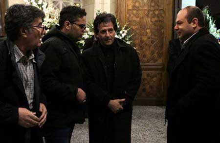 اخبار,اخبار فرهنگی ,مراسم ختم پدر شهاب حسینی
