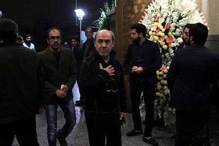 اخبار,اخبار فرهنگی ,مراسم ختم پدر شهاب حسینی