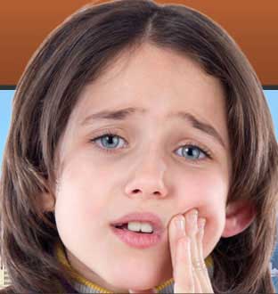 کاهش دندان درد کودک,دندان در آوردن کودک