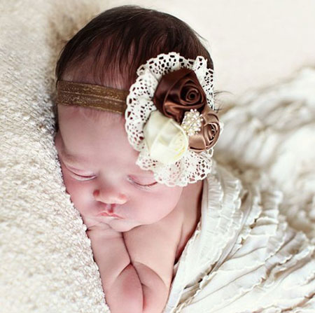 مدل هدیندهای کشی نوزادی, زیباترین مدل هدبند,هدبندهای توری بچگانه