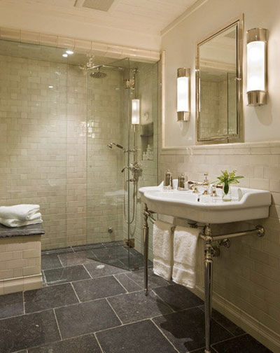 طراحی فضای داخلی حمام با سنگ ها,طراحی دکوراسیون حمام با سنگ ها,سنگ ساختمانی بلژیکی