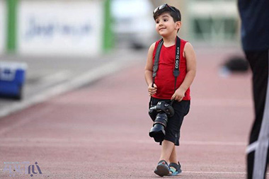 اخبار,اخبار ورزشی,عکاسی نیکان 4 ساله از علی دایی