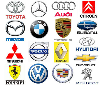 آرم شرکت های خودرو سازی, آرم خودروهای معروف, آرم اتومبیل های جهان