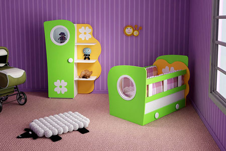 جدیدترین مدل سرویس خواب, مدل تخت های چند منظوره نوزادی