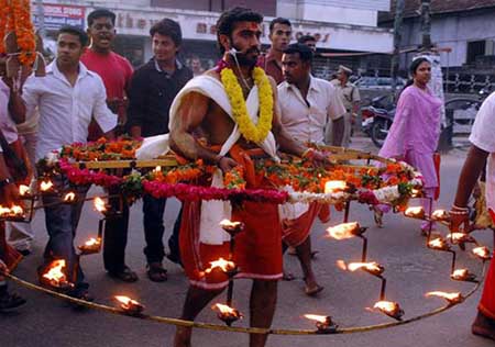 جشنواره ناواراتری در هندوستان