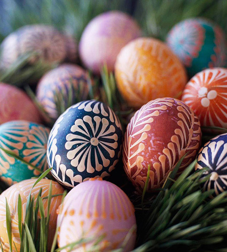 تخم مرغ رنگی عید تخم مرغ رنگارنگ عید,عکس تخم مرغ تزیین شده نوروز