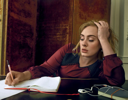 عکس های جدید Adele روی مجله ووگ, عکس های جدید Adele روی مجله Vogue