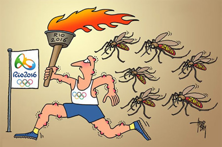 کاریکاتورهای رقابت‌های المپیک, المپیک ۲۰۱۶ ریو