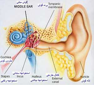 آسیب به گوش میانی در اثر تغییرات فشاری,